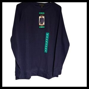 NWT Banana Republic Mens Classic Fit Soft Brushed Waffle Knit Crew Pullover  XL